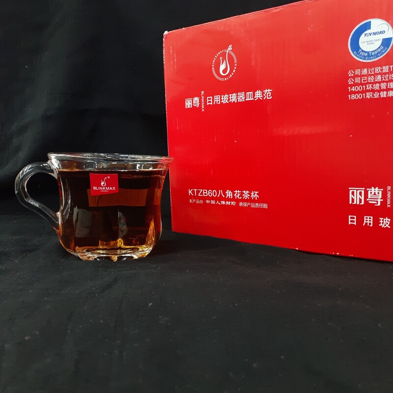 استکان چایخوری مدل لانتانا برند بلینک مکس ساخت کشور چین ، هر بسته شامل 6 فنجان 
