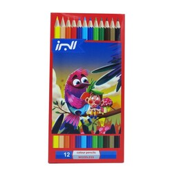 مداد رنگی 12 رنگ البرز  با کیفیت و قیمت مناسب در چند طرح جلو متفاوت