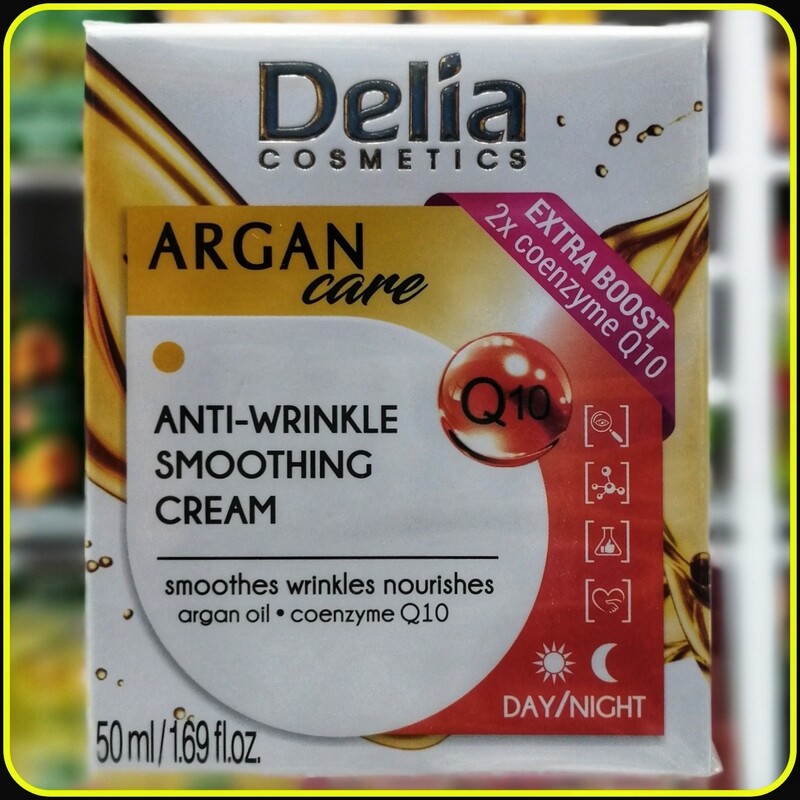 کرم ضد چروک دلیا همراه با روغن آرگان و کوآنزیم های کیوتن (50میل) delia Cream argan and Q10