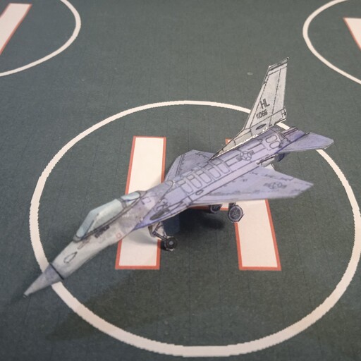 کیت ساخت ماکت جت جنگی F16 