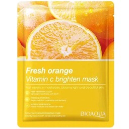 ماسک ورقه ای پرتقال بیوآکوا - حجم 25 گرم روشن کننده پوست صورت 