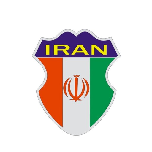 برچسب بدنه خودرو طرح پرچم ایران کد 1114