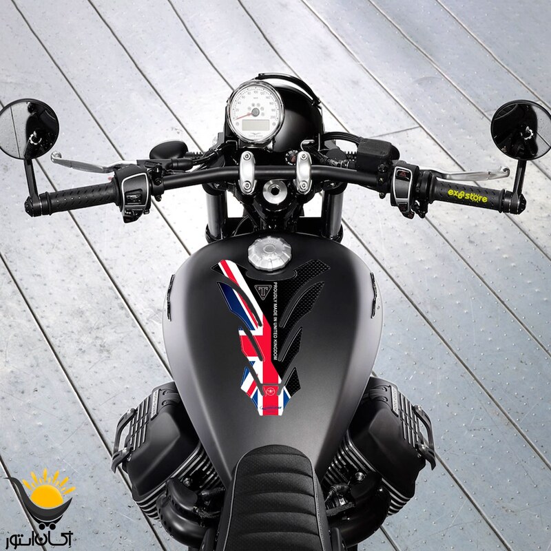برچسب باک موتور سیکلت طرح انگلیس کد SM018