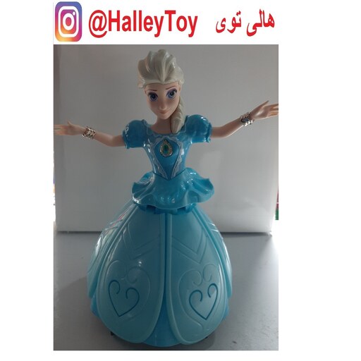 اسباب بازی عروسک فروزن رقاص موزیکال اصلی اورجینال فروشگاه هالی توی 