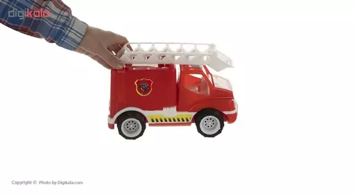 ماشین اسباب بازی رویدی توی مدل آتش نشانی