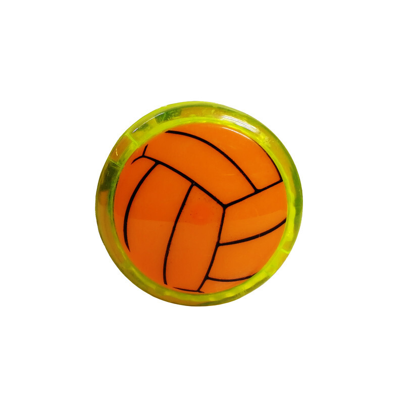 یویو مدل چراغدار طرح توپ والیبال