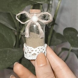 گیفت عروسی شیشه ای مدل حنا همراه چاپ اسم ها