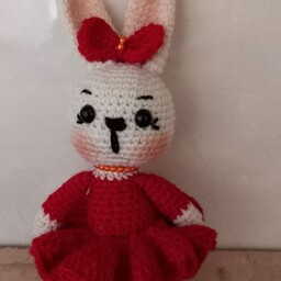 عروسک بافتنی خرگوش ناز در مدلهای مختلف 