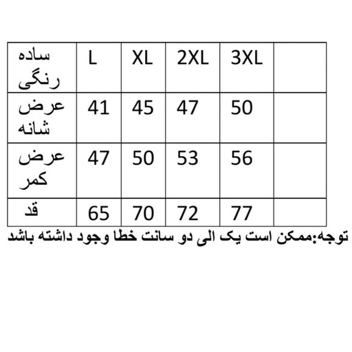 تیشرت مردانه یقه گرد ساده رنگی