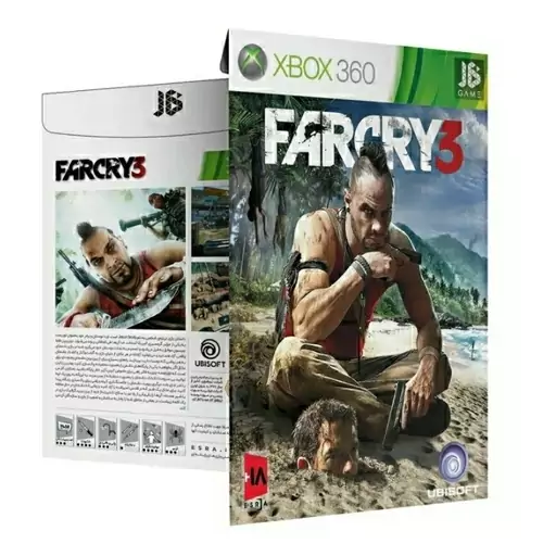 بازی FarCry3 مخصوص Xbox 360 نشر جی بی تیم