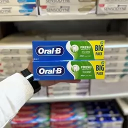 خمیردندان اورال بی مدل FRESH PROTECT حجم 100 میل oral-B