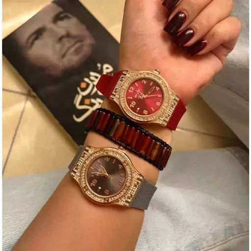 ساعت زنانه طرح Hublot کرنوگراف