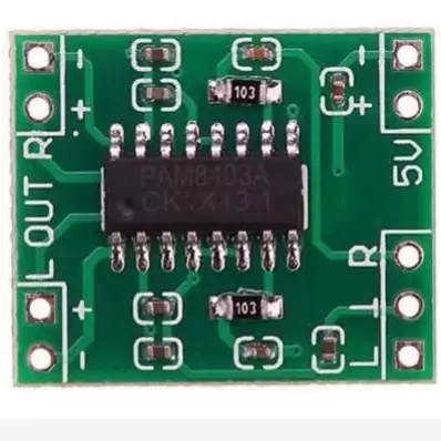 آمپلی فایر سبز  مدل PAM8403 با توان3وات