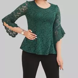 شومیز زنانه یلدایی شب یلدا مدل کاملیا رنگ قرمز و سبز و مشکی و نباتی سایز L XL 2XL 3XL