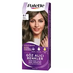 کیت رنگ موی پالت سری goz alici شماره 1-6 رنگ خاکستری تیره قهوه ای 