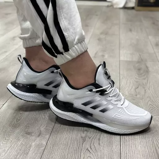 کفش و کتونی مردانه مدل ADIDAS آدیداس رنگ سفید مشکی کد 57898