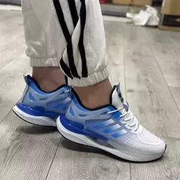 کفش و کتونی مردانه مدل ADIDAS آدیداس رنگ سفید آبی کد 57897