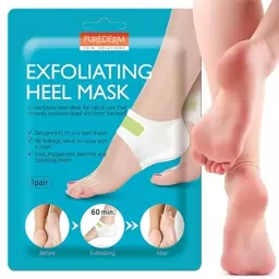 ماسک لایه بردار و نرم کننده پاشنه پا پیوردرم Purederm Exfoliating Heel Mask