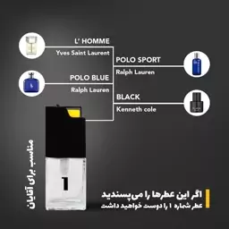 عطر بیک شماره یک جعبه دار