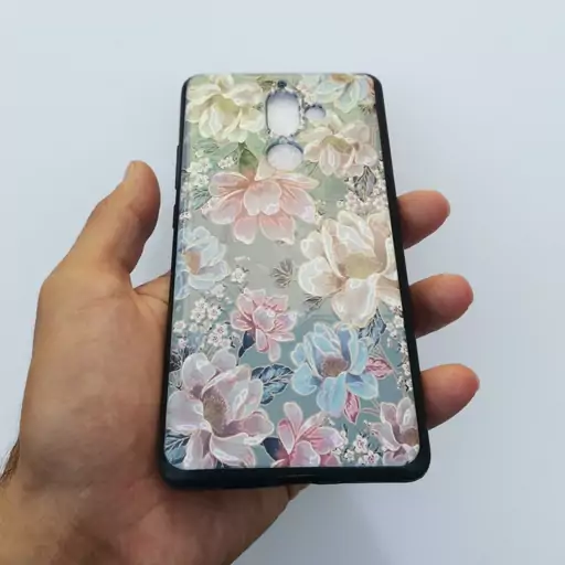 قاب طرحدار ژله ای گلدار مناسب گوشی نوکیا 7 پلاس یا Nokia 7 plus 