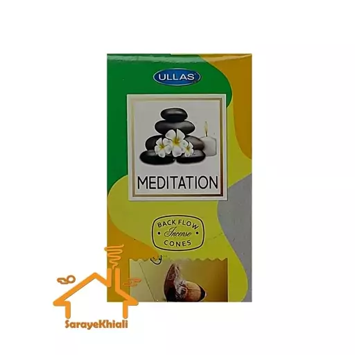 عود آبشاری (مخروطی) مدیتیشن (MEDITATION) برند اُلاس (ULLAS)