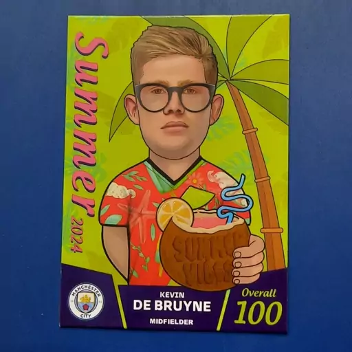 کارت 100     KEVIN DE BRUYNE