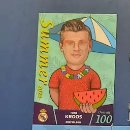 1عدد کارت Toni KROOS 