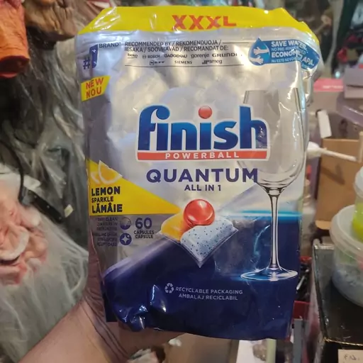 قرص ماشین ظرفشویی فینیش کوانتوم 60عددی (Finish Quantum ) لهستانی