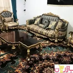 فروش اقساطی مبل کلاسیک سلطنتی مدل اشرافی گلایل