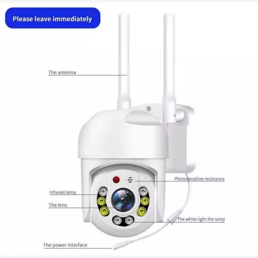 دوربین مینی اسپید دام وای فای 4مگا پیکسل