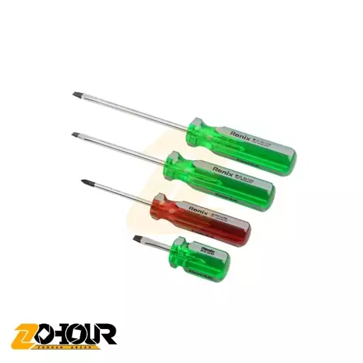 پیچ گوشتی تکی دسته کریستال سایز 150x5 میلی متر رونیکس مدل Ronix RH-2852