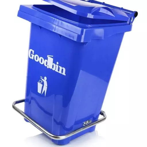 سطل زباله پدالی هوم کت مدل Goodbin ظرفیت 50 لیتری - زرد