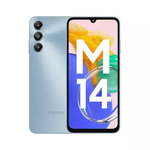 گوشی موبایل سامسونگ مدل Galaxy M14 4G دو سیم کارت ظرفیت 128 گیگابایت و رم 6 گیگابایت - اکتیو