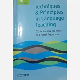 کتاب Techniques and principles in language teaching