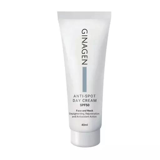 ژیناژن کرم مناسب برای رفع لک روز صورت و گردن Anti spot day cream