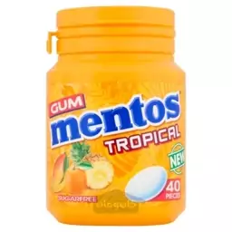 آدامس بشکه ای منتوس بادکنکی MENTOS