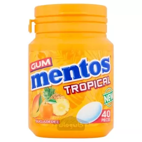 آدامس بشکه ای منتوس بادکنکی MENTOS