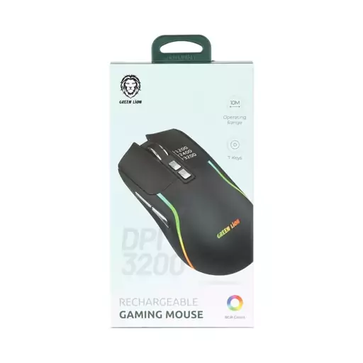 ماوس بی سیم گیمینگ Green Lion مدل GL-RM5 RECHARGEABLE 