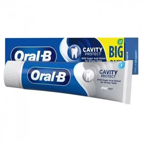 خمیر دندان اورال بی مدل CAVITY PROTECT حجم 100 میل