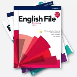 کتاب انگلیش فایل المنتری ویرایش چهارم  English File elementary 4rd Edition