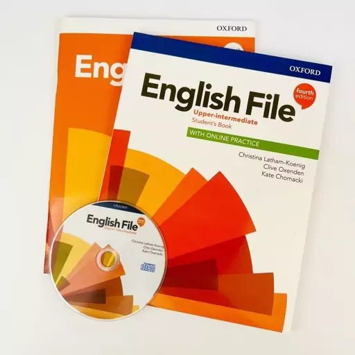 کتاب انگلیش فایلUpper intermediate ویرایش چهارم  English File Upper intermediate  4rd Edition