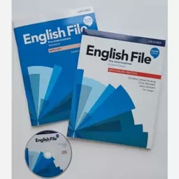 کتاب انگلیش فایل pre intermediate  ویرایش چهارم  English File pre intermediate 4rd Edition