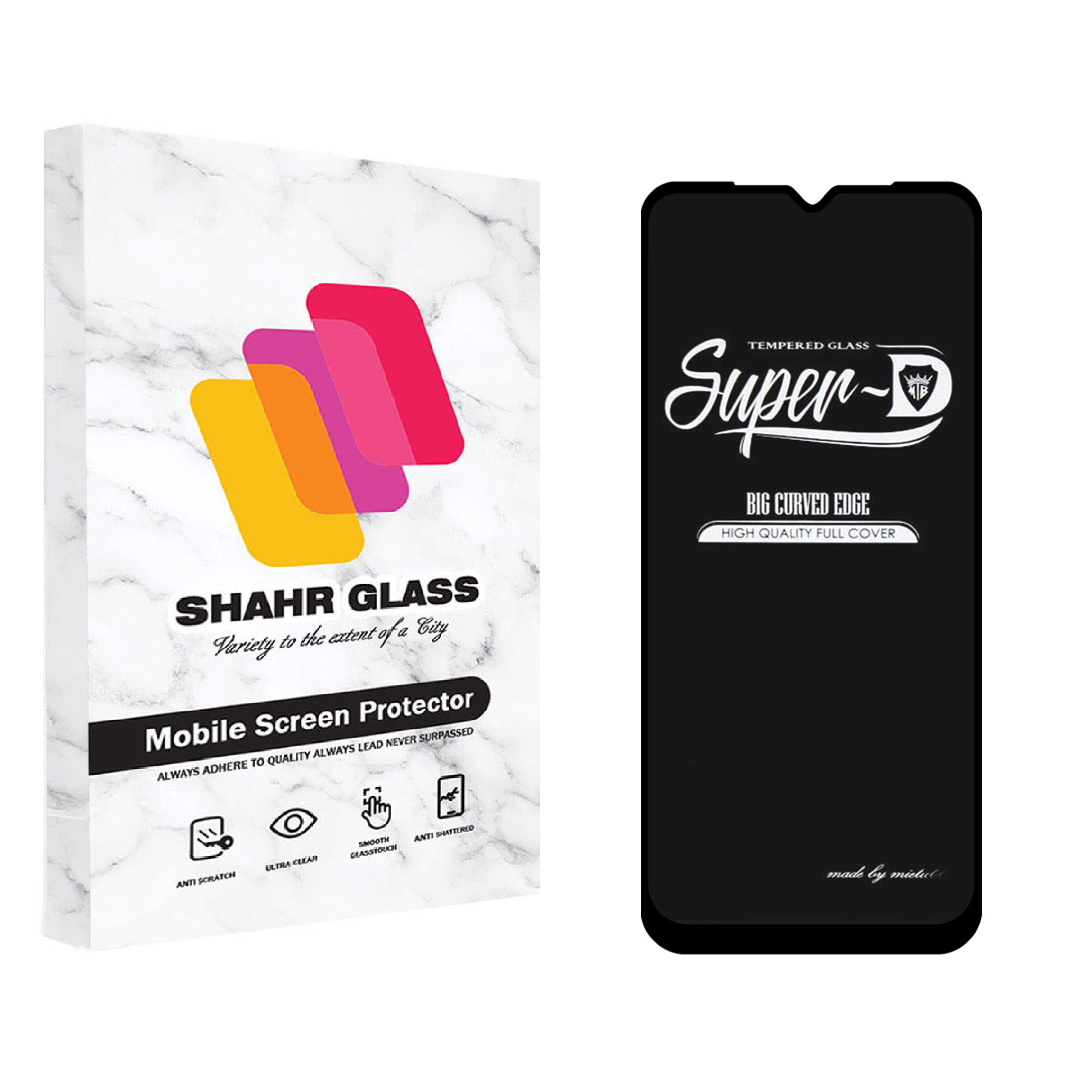 محافظ صفحه نمایش شهر گلس مدل سوپردی SUPERD مناسب برای گوشی موبایل سامسونگ Galaxy A12 / A13 / F02s