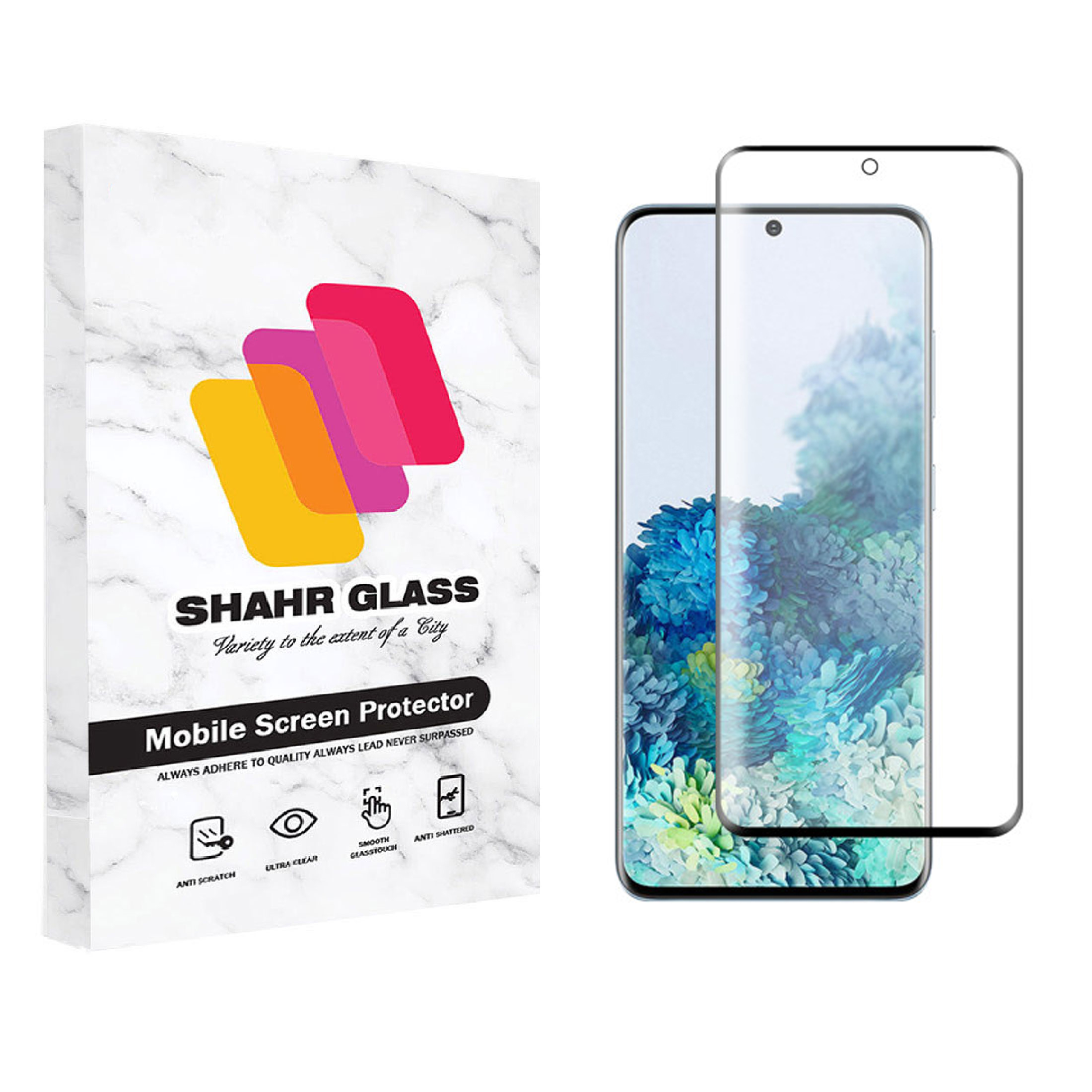 محافظ صفحه نمایش شهر گلس مدل سرامیکی مات Ceramic Matte مناسب برای گوشی موبایل سامسونگ Galaxy S20