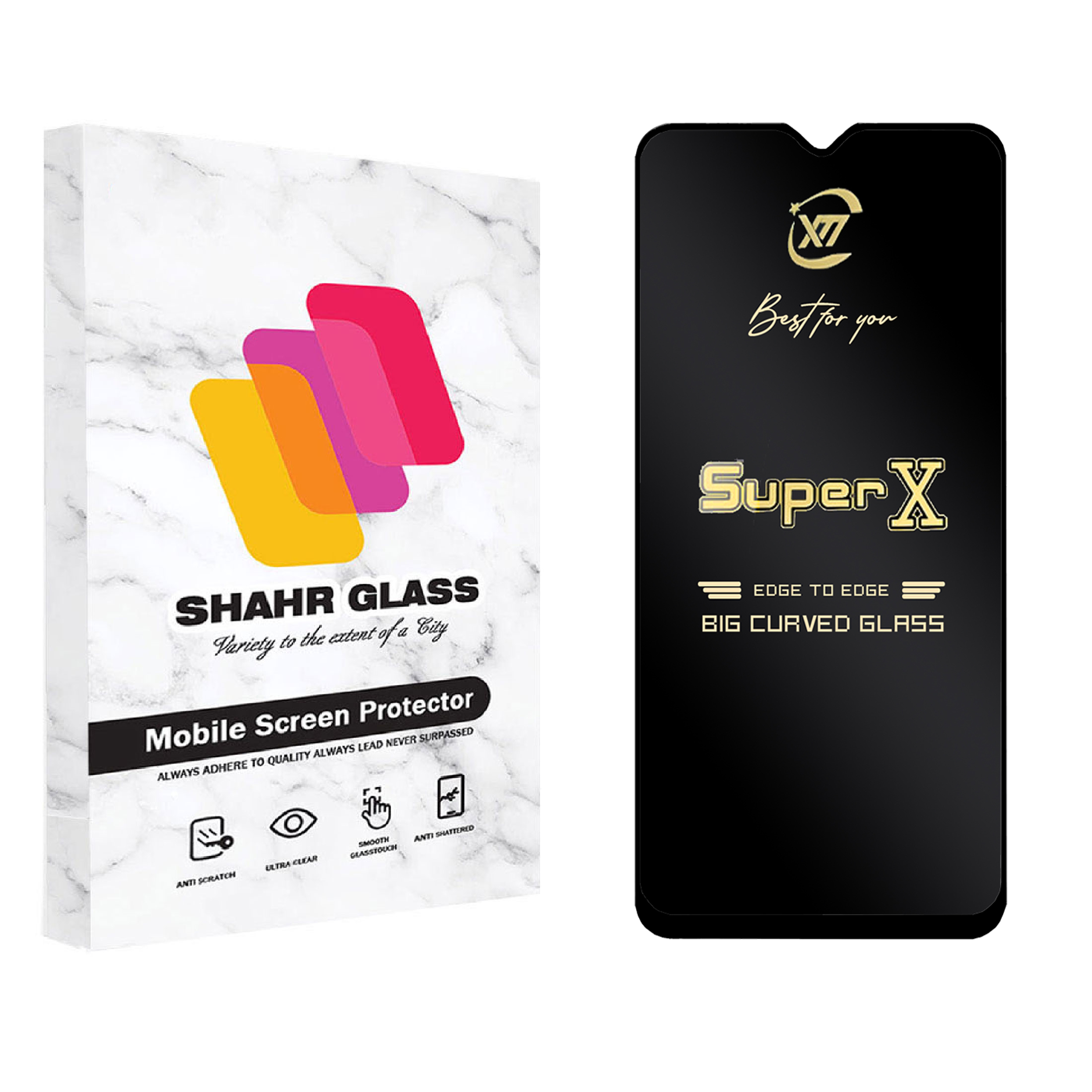محافظ صفحه نمایش 5D شهر گلس مدل سوپر ایکس SUPERX مناسب برای گوشی موبایل شیائومی Redmi 9A