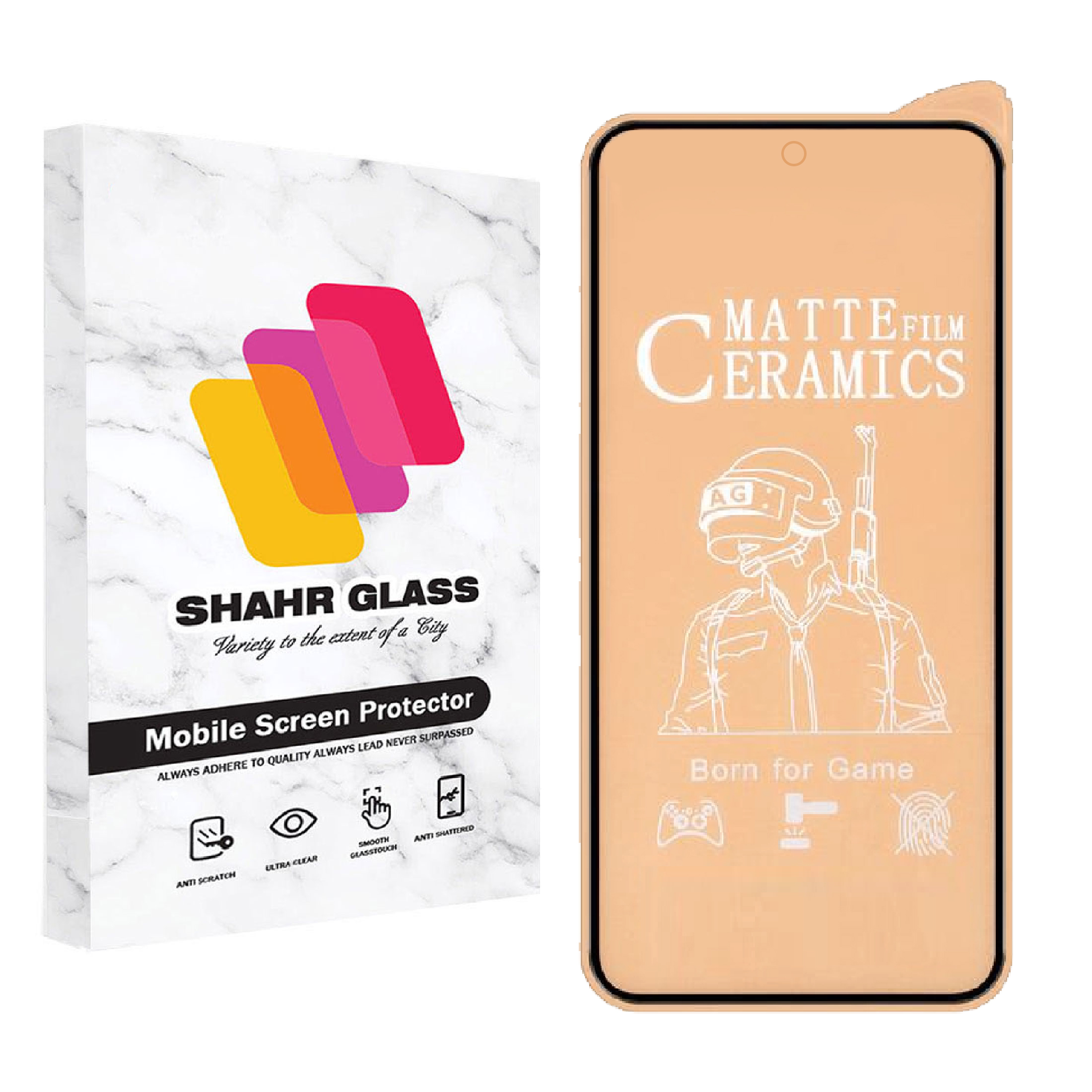 محافظ صفحه نمایش شهر گلس مدل سرامیکی مات Ceramic Matte مناسب برای گوشی موبایل شیائومی Black Shark 5 RS / Redmi Note 11E