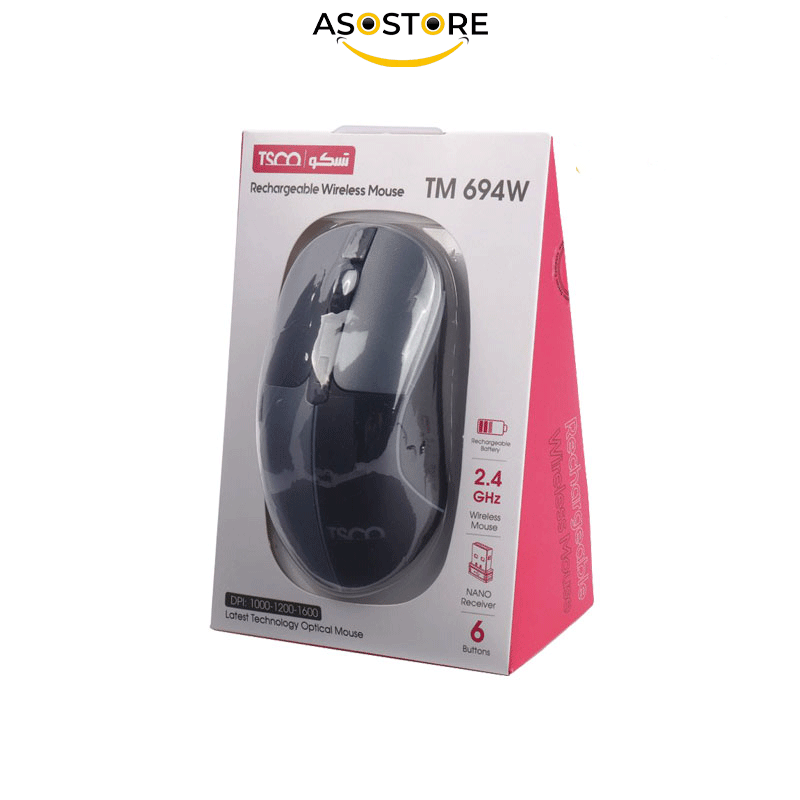 ماوس بی سیم تسکو مدل TM 694