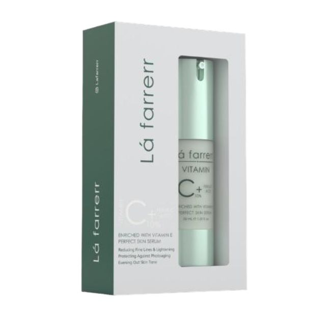 سرم ویتامین C لافارر 20 ٪ مدل Anti Ageing &amp; Lightening حجم 30 میلی لیتر