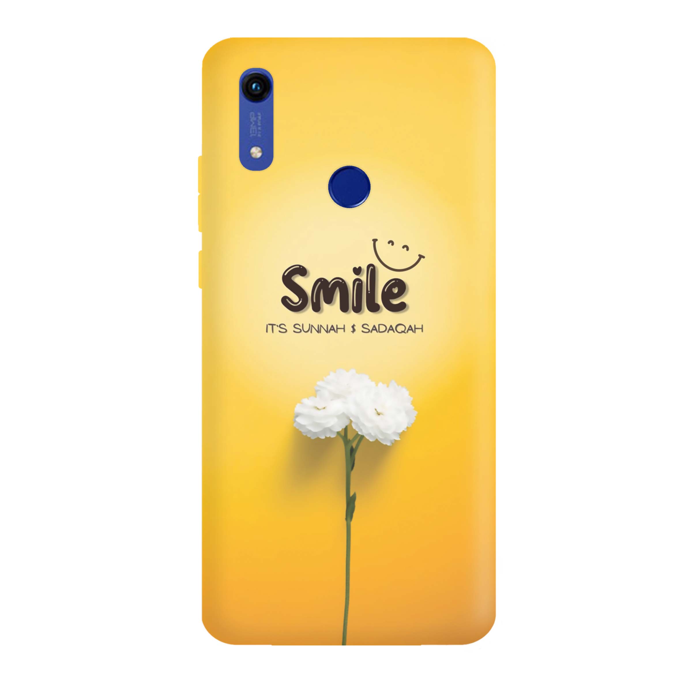 قاب گوشی هواوی آنر honor 8A طرح گل سفید
