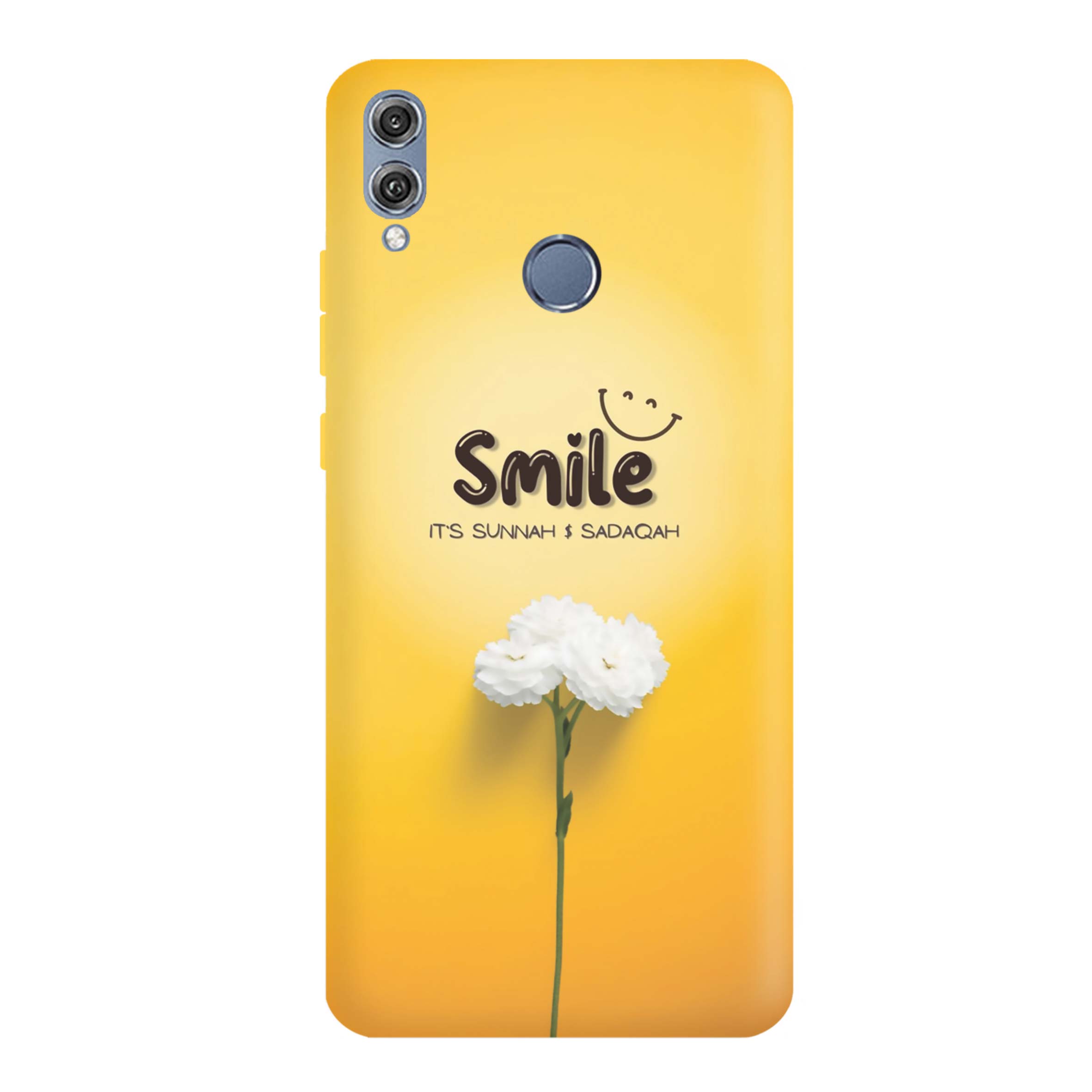 قاب گوشی هواوی آنر honor 8X طرح گل سفید